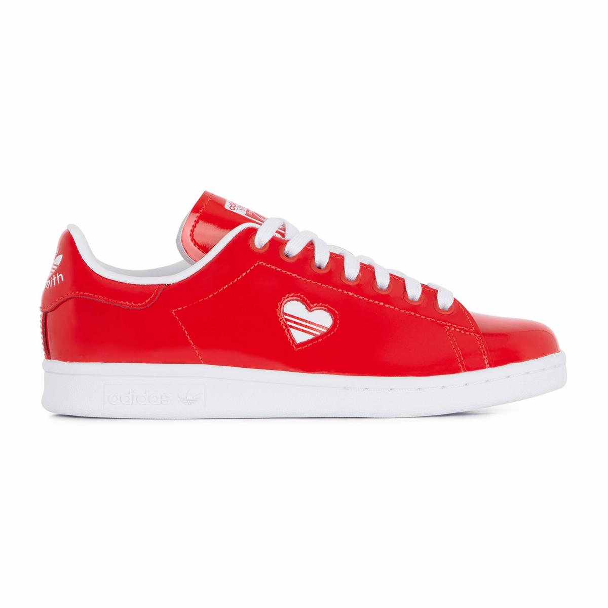 adidas stan smith rouge femme